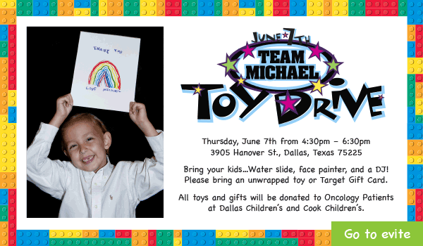 6th annual team michael toy drive june 7 2018 E