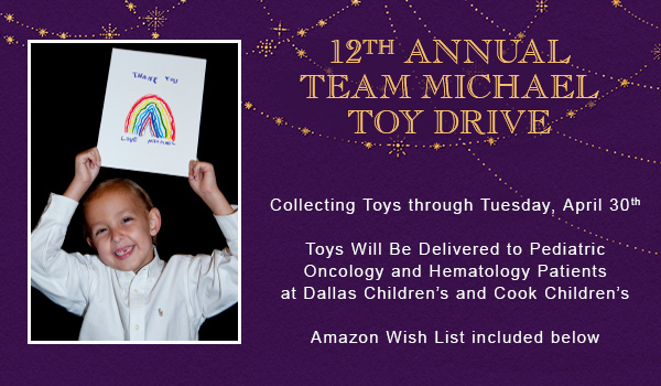 12th Annual Team Michael Toy Drive 2024